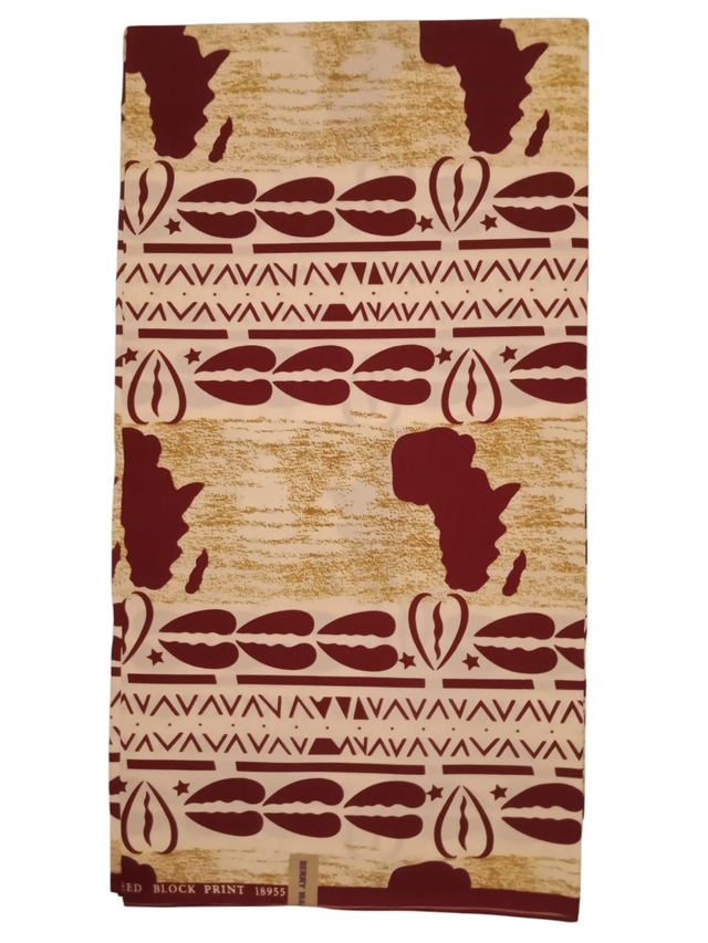 "Héritage Africain" Tissu Wax – 6 Yards (≈ 5,48 m) – Qualité Supérieure