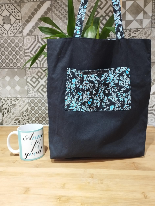 Sac courses tote bag artisanal 