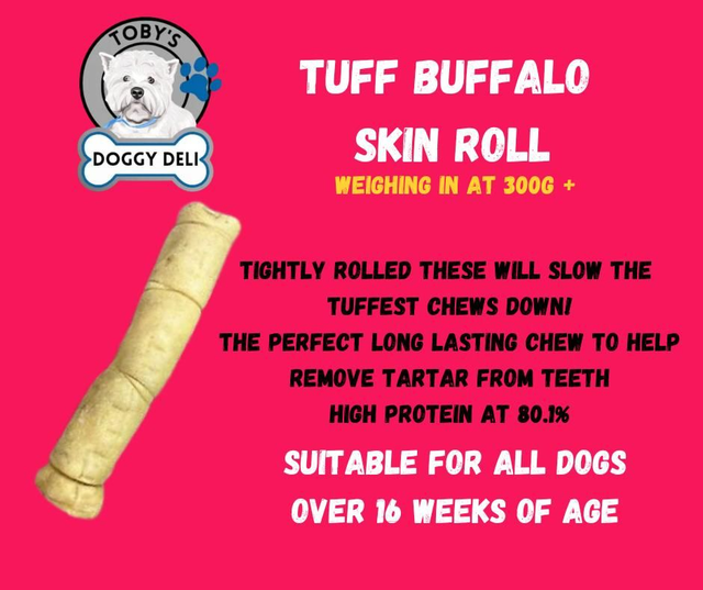 Tuff Buffalo Skin Rolls