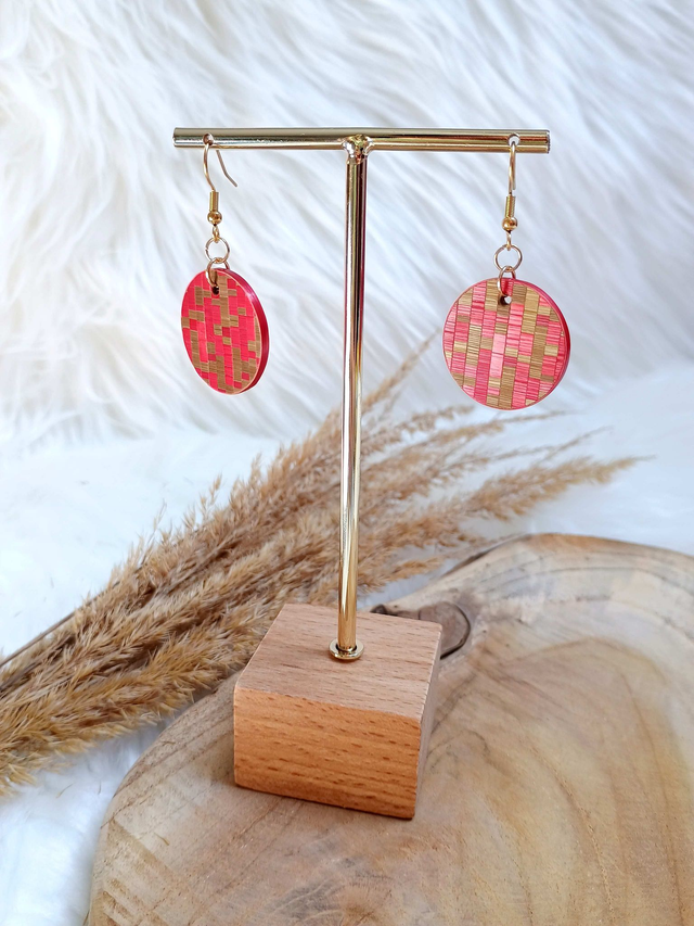 Boucles d'oreilles SIMPLE Mosaïque