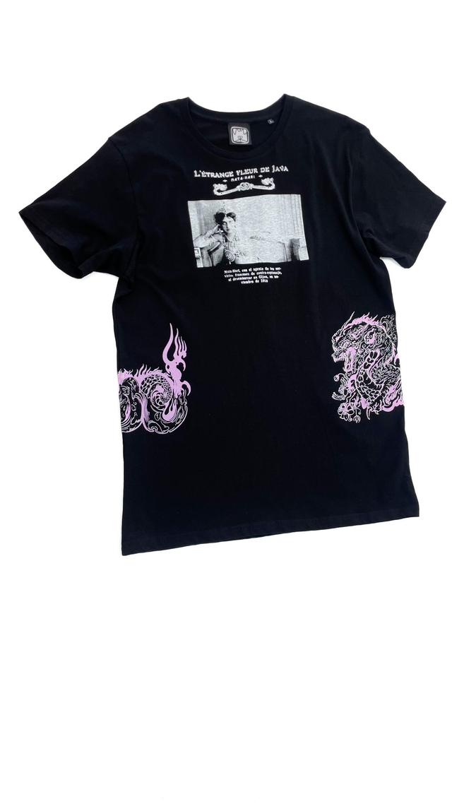 MATA · HARI | NEOFATAL | CAMISETA | NEGRO