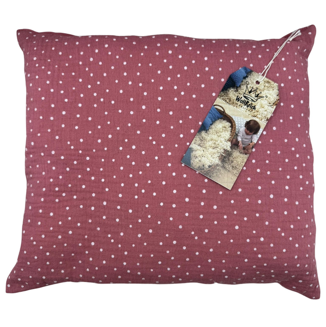 Wollkissen „Rosa“