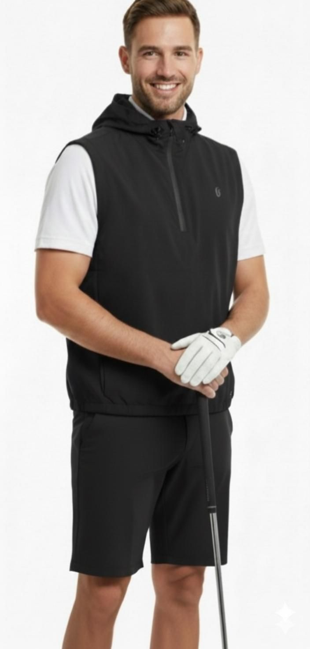 LIGHTWEIGHT GILET - BLACK