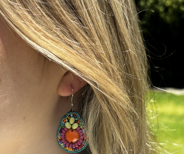 Aros mostacilla fruta multicolor