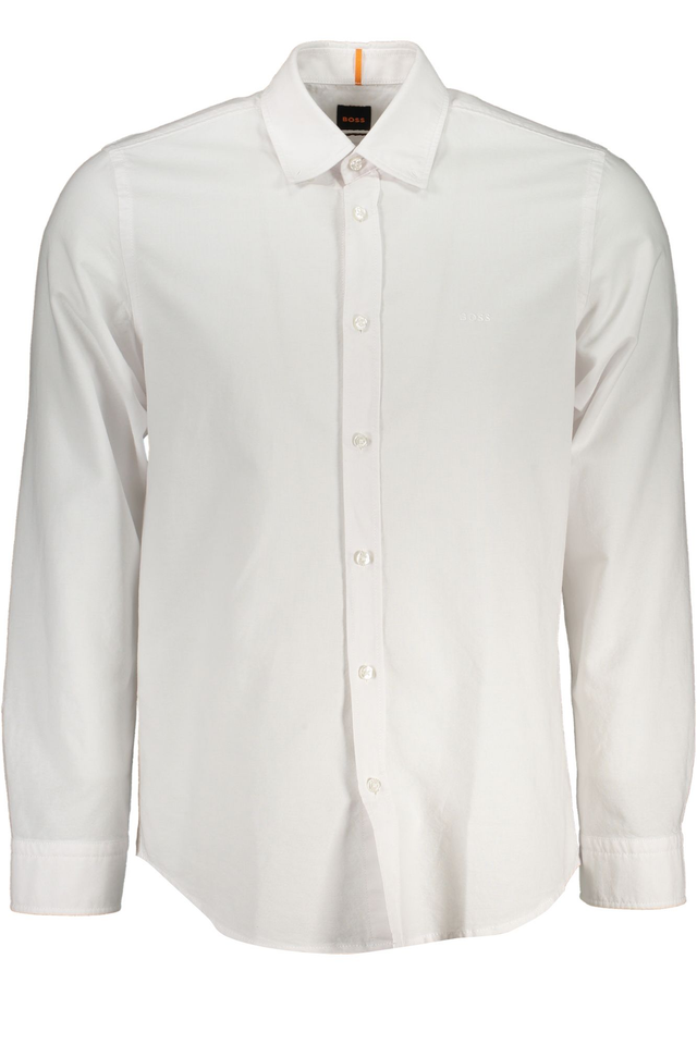 HUGO BOSS CAMICIA MANICHE LUNGHE UOMO BIANCO