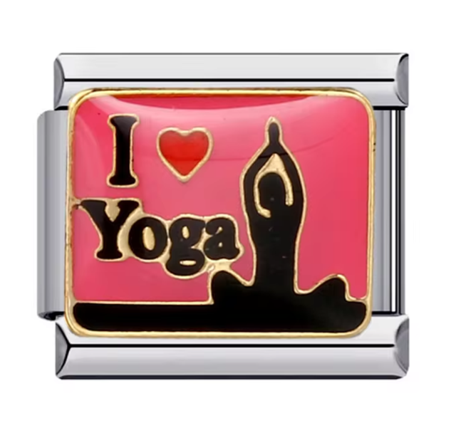 Charm "I love Yoga"