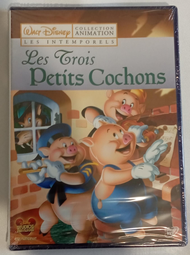 DVD Neuf Disney Les trois petits cochons 