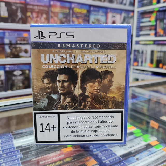 Uncharted Collection Legado De Ladrones Usado