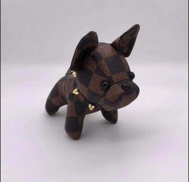 Porte clé LV bulldog 