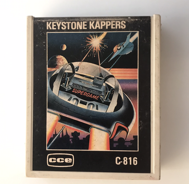 Keystone Kapers cartridge brazilian Atari CCE. 