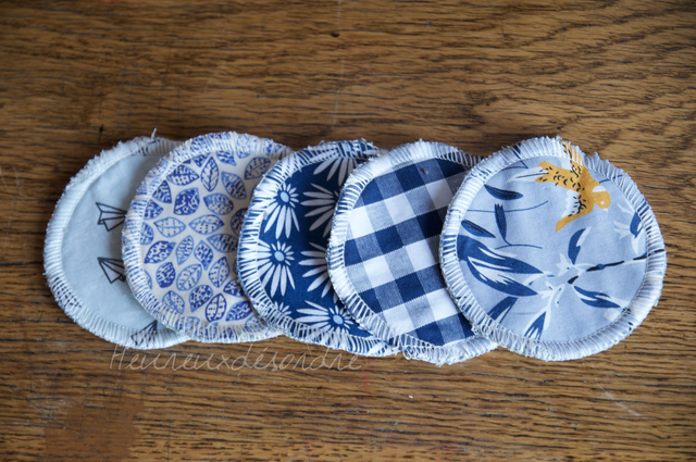 Lot de disques démaquillants