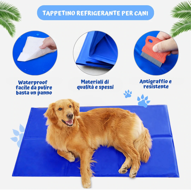 TAPPETINO REFRIGERANTE X CANI E GATTI 