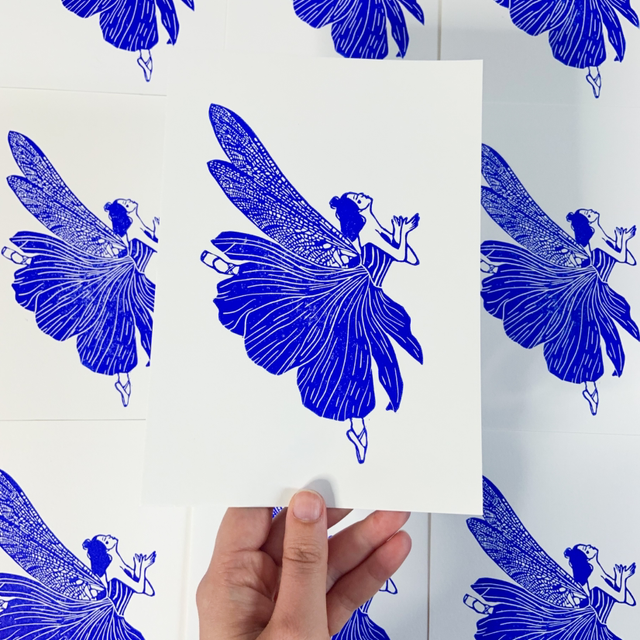 La danseuse libellule - Métamorphose