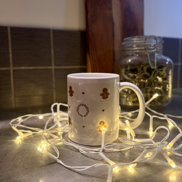 Tasse motifs pain d’épice ⛄️