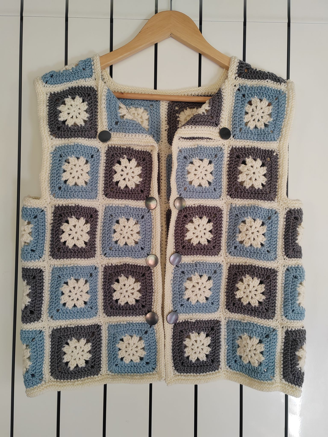 Gilet granny sans manche