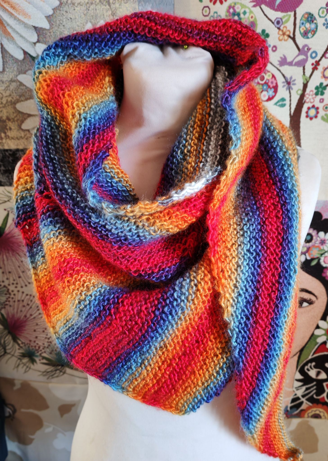 Grand châle &quot;yalajoie&quot;