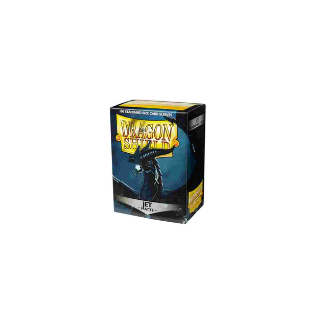 Dragon Shield Matte 100 Sleeves - Jet