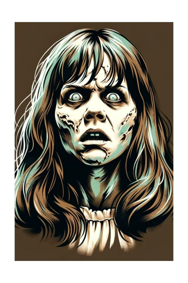 Horror Movies Art Print