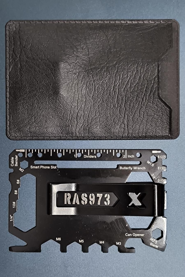 Outil Multifonction EDC format carte de crédit 