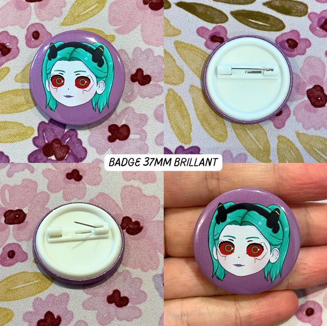 Badge Cyberpunk | Rebecca