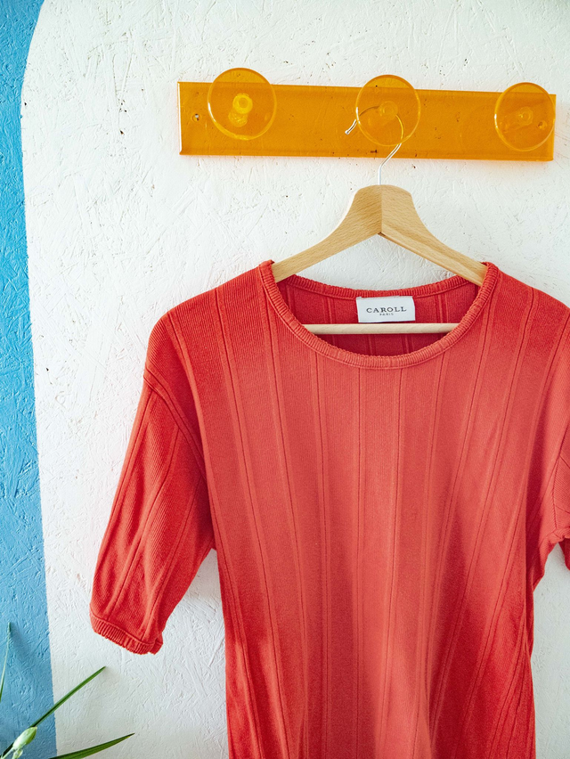 Tee-shirt orange_taille 40/42