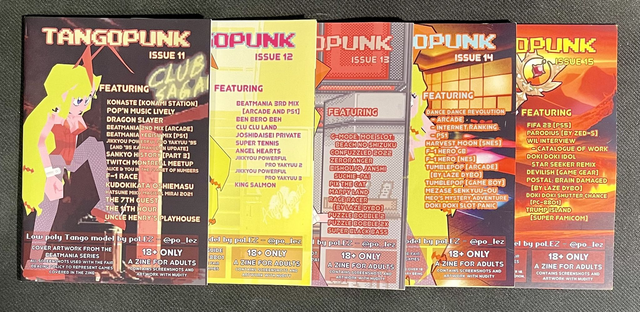 TangoPunk issues 11+12+13+14+15
