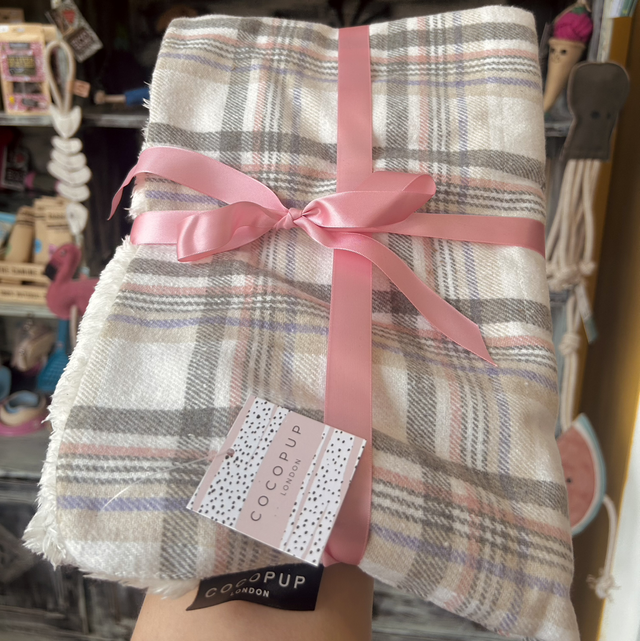 Cocopup London Blanket - Oxford Plaid 