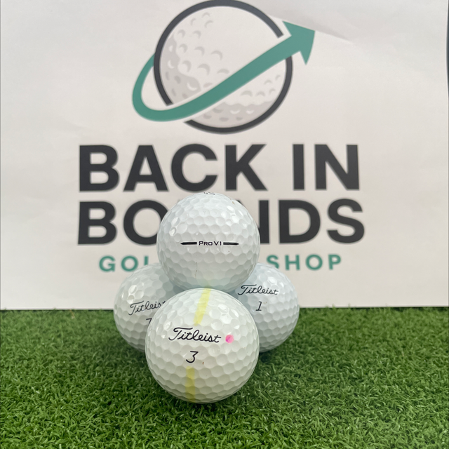 Titliest pro v1 grade b white x 10