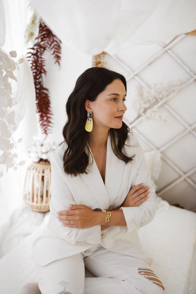 Polymer Clay Earrings ~ Lisa