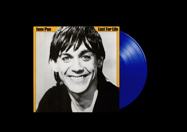 Iggy Pop Lust For Life - Blue Vinyl