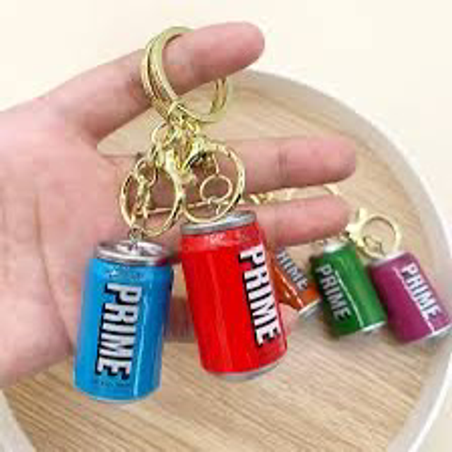 Prime Blik sleutelhanger (random color)