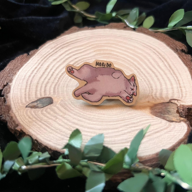 Pin animal - gato morido