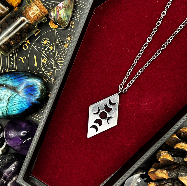 Just a phase necklace 