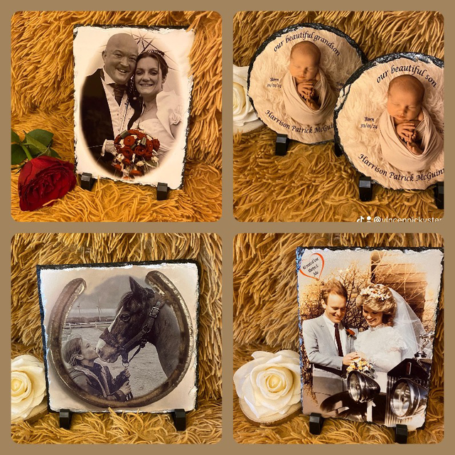 Slate Photo Rustic Edge all sizes