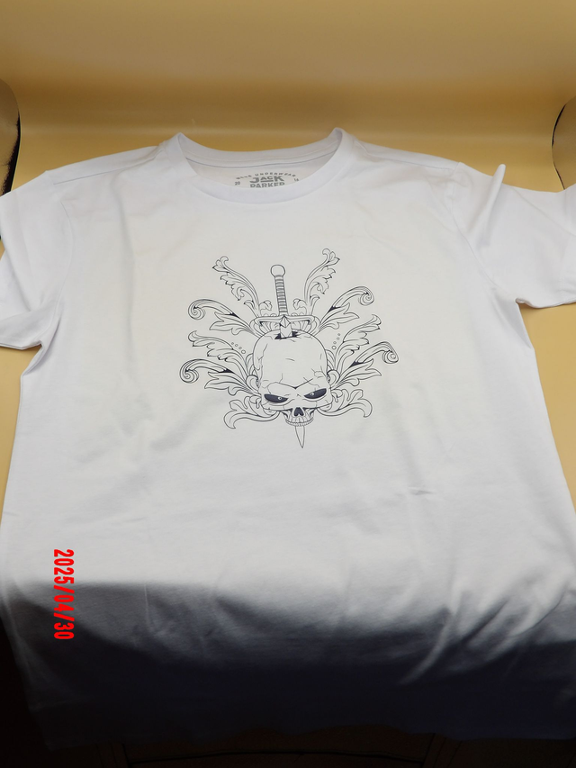 T-shirt floquer "crane"