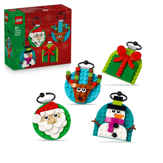 LEGO 40744 Iconic Verschiedene Christbaumanhänger