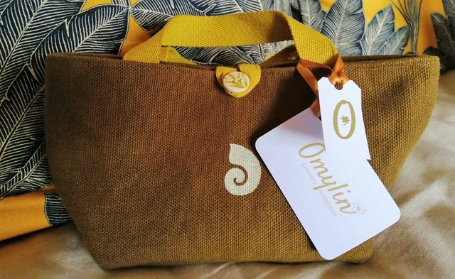 Organisateur de sac en lin recyclé