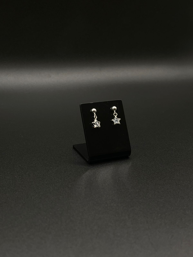 Brinco estrela zircônia