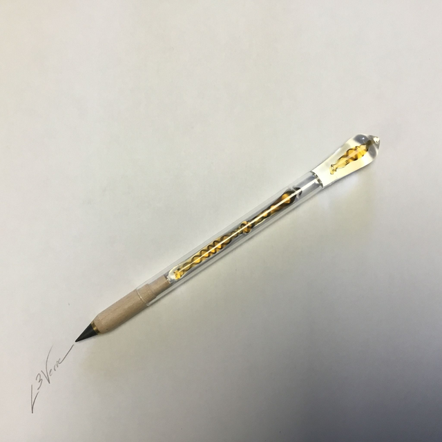 Crayon « éternel » Bois/Verre  réf CR 022