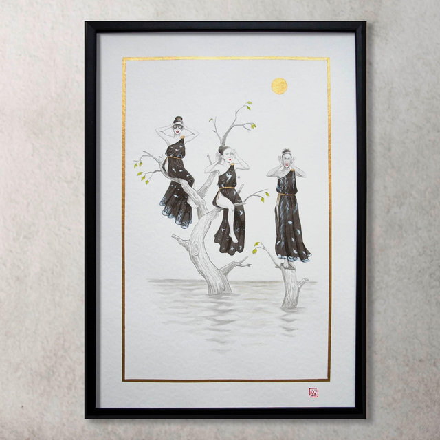 Original A2 - Les Trois Grâces