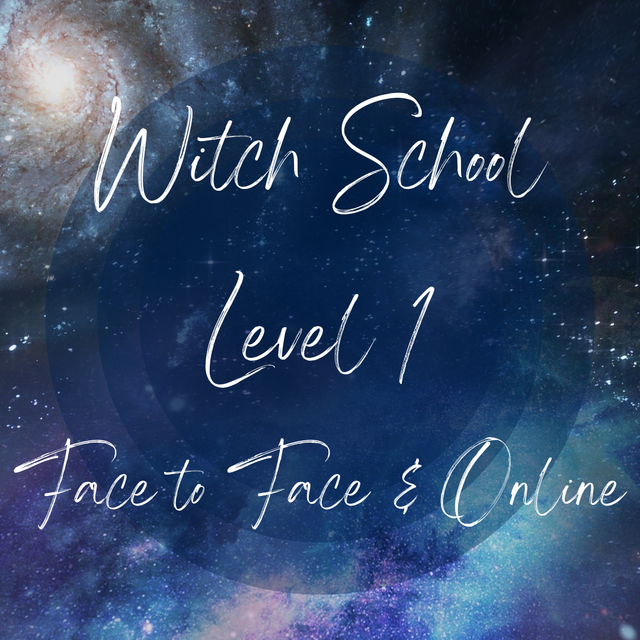 Witch School Level 1 September 2025 - FACE TO FACE &amp; ONLINE