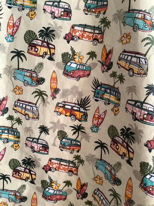 Tablier japonais enfant en tissu enduit