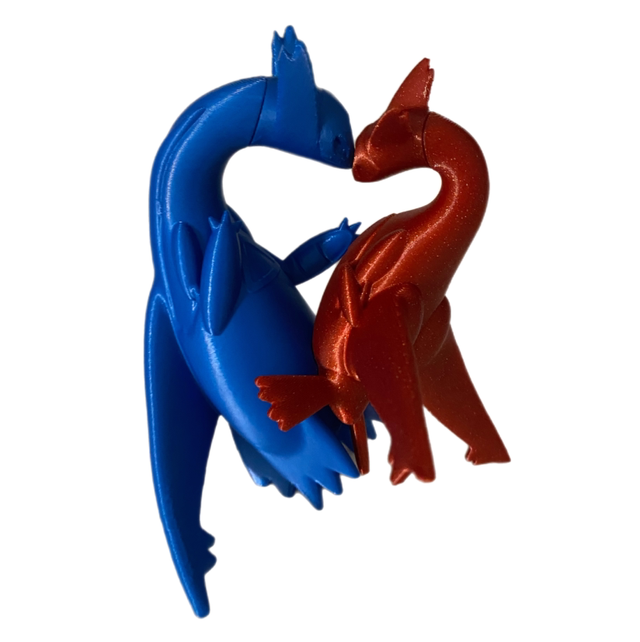 Fanart pla effetto multicolor o glitter