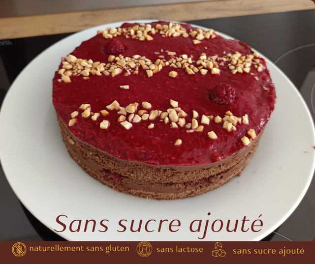 Douce Charlotte Chocolat Framboise
