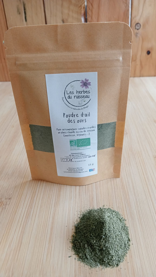 Poudre d'ail des ours