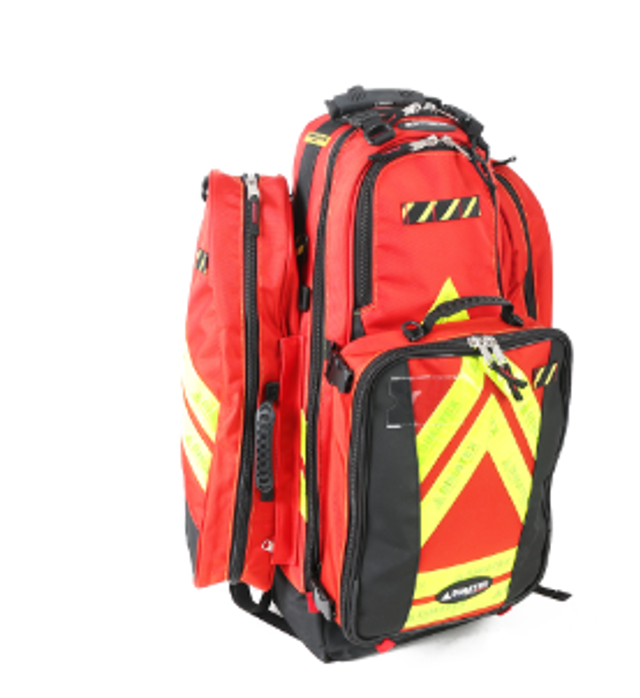 COYOTE mochila de oxigenoterapia rojo DIMATEX