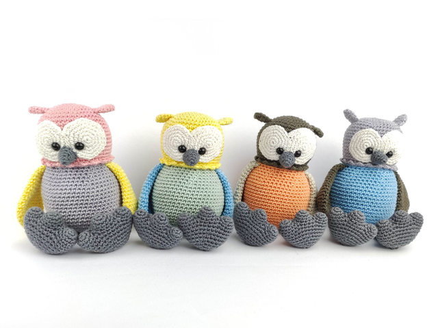 Mini Knuffel Uil Floortje