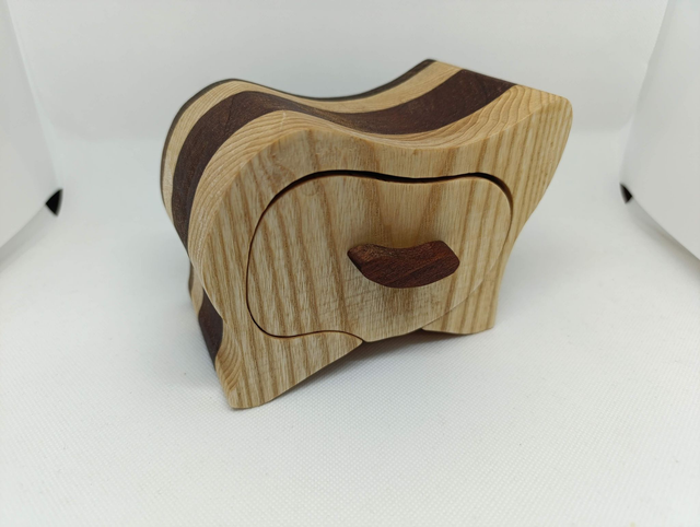 Mini boîte frêne/sipo