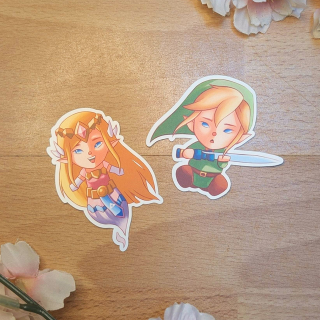 Legend of Zelda Sticker duo