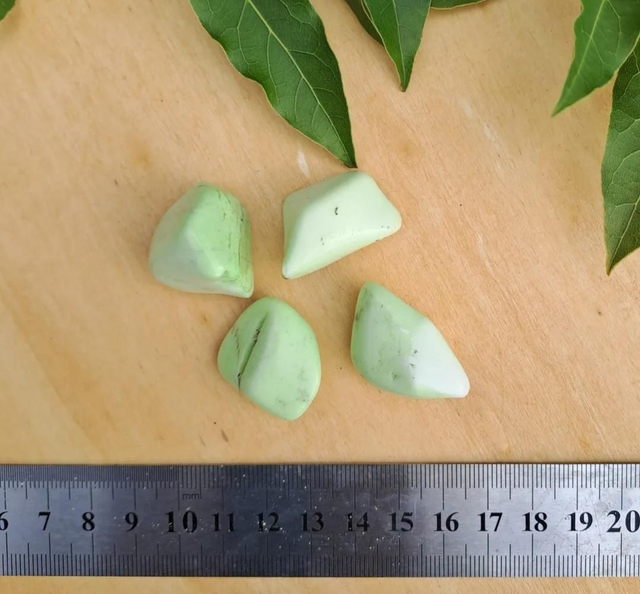 CITRON CHRYSOPRASE TUMBLESTONE